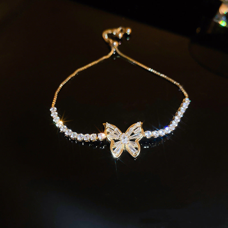 1 Butterfly Zircon Bracelet