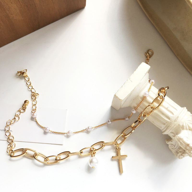 Pearl + Cross (Two-piece Set)