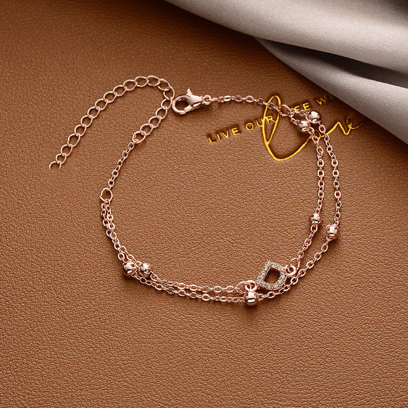 Letter D Bracelet