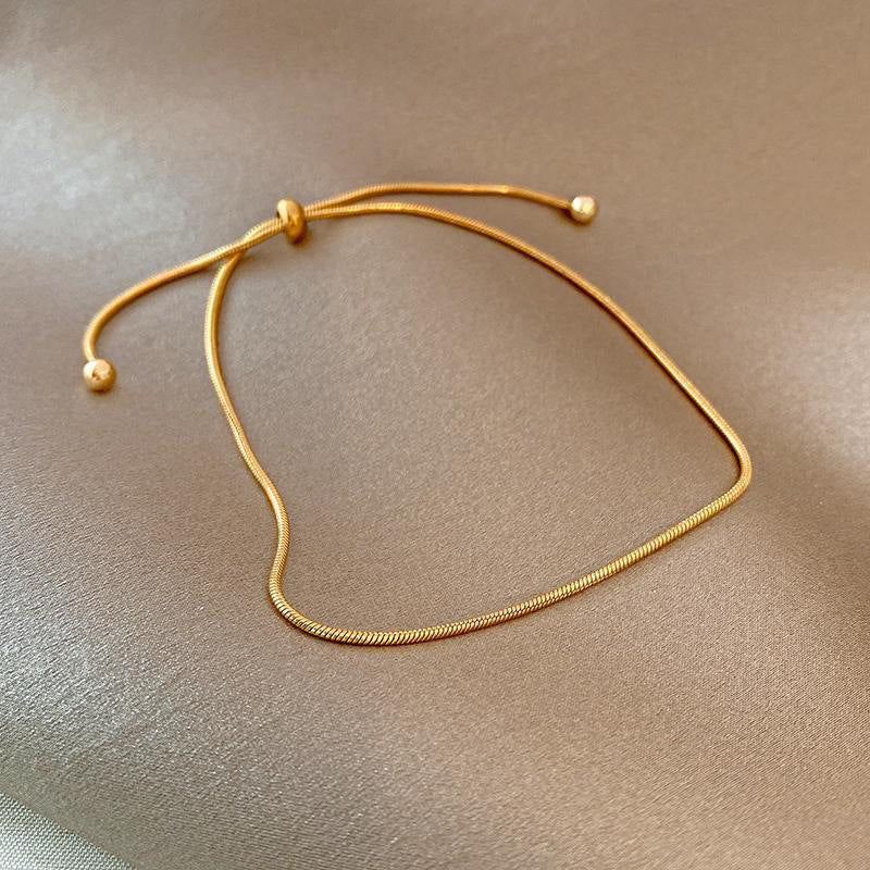 Pull-out Retro Titanium Steel Bracelet