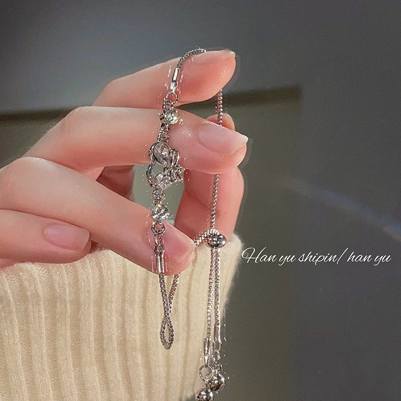 Heart-shaped Pull Bracelet