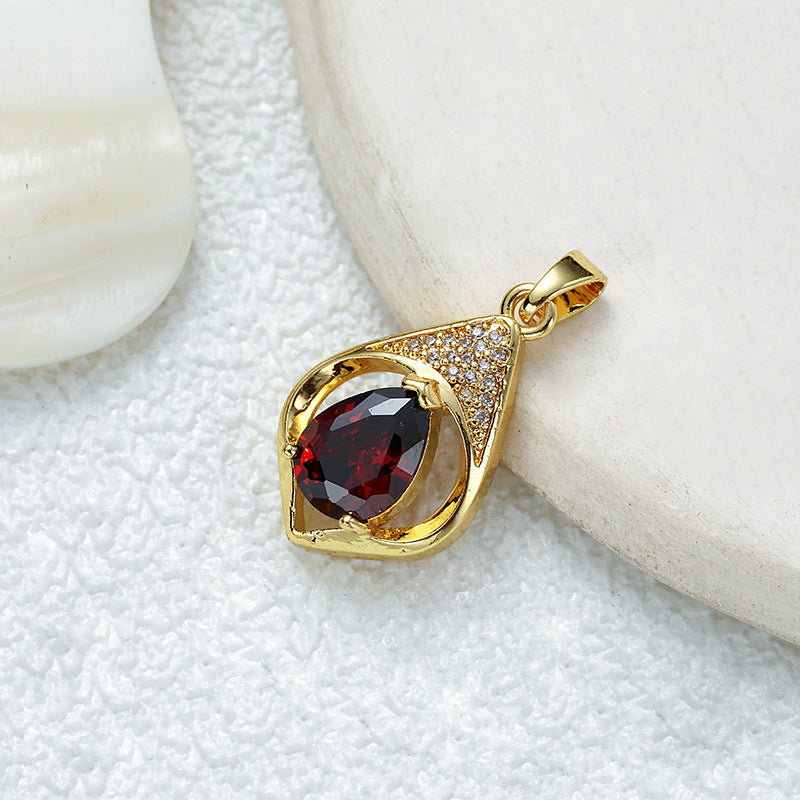 Emerald Pear Water Drop