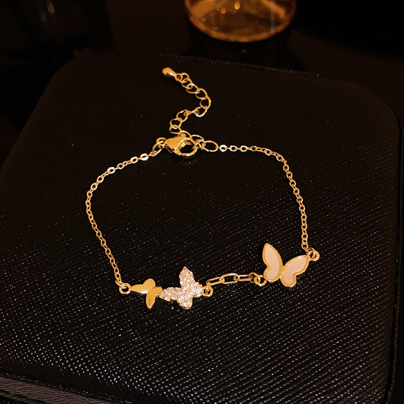 3 Butterfly Bracelets