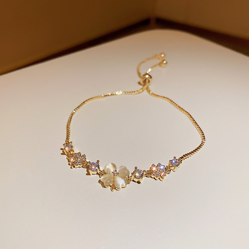 Opal Petal Bracelet