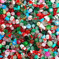 Acrylic beads-Christmas beads (for bracelet ,beadable pens, keychains, phone chains)